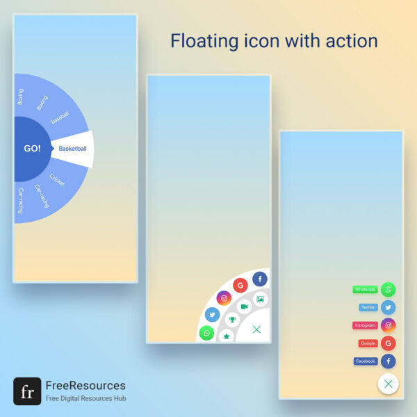 Floating-Button-Actions