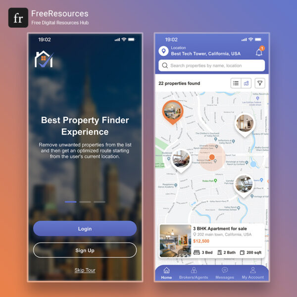 Real Estate Search App